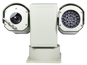 TKPTZ-700IR-IP-HD PTZ IP camera with wiper, visor and IR-light