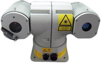 TKPTZ-700L2 PTZ camera IP66 with wiper, visor and laser illumination