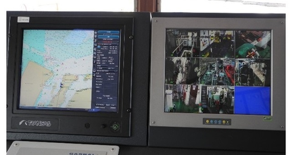 Ship's video surveillance system 
